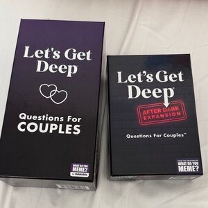 Let's Get Deep Card Game by What Do You Meme? - Black